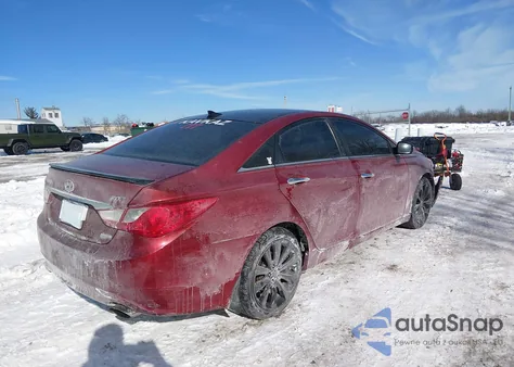 2012 Hyundai Sonata Limited 2.0T из США, поврежденный, VIN 5NPEC4AB4CH373747